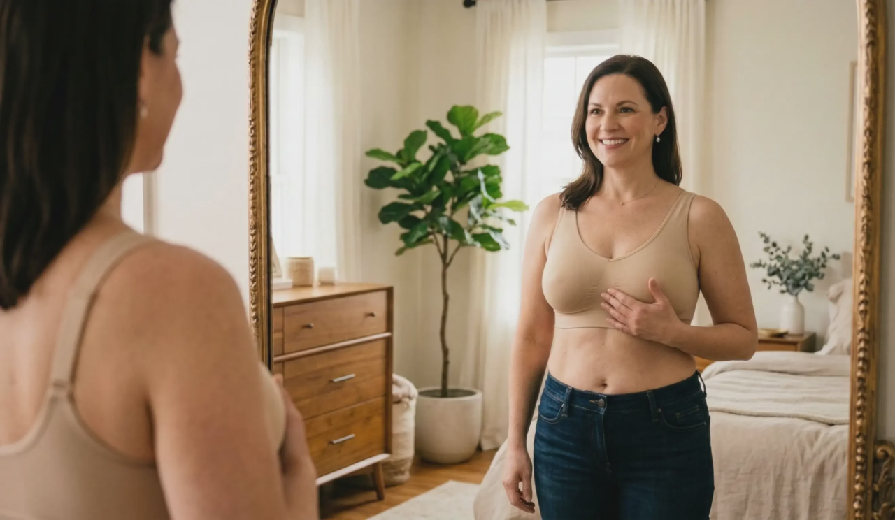 cover image breast lift patient mirror