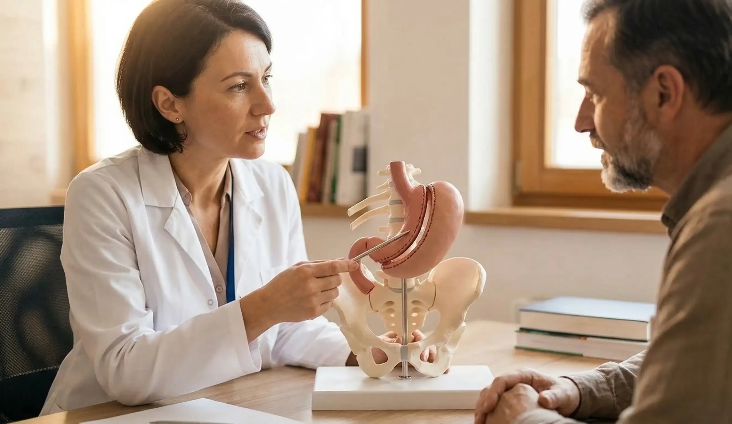 anatomical gastric sleeve model