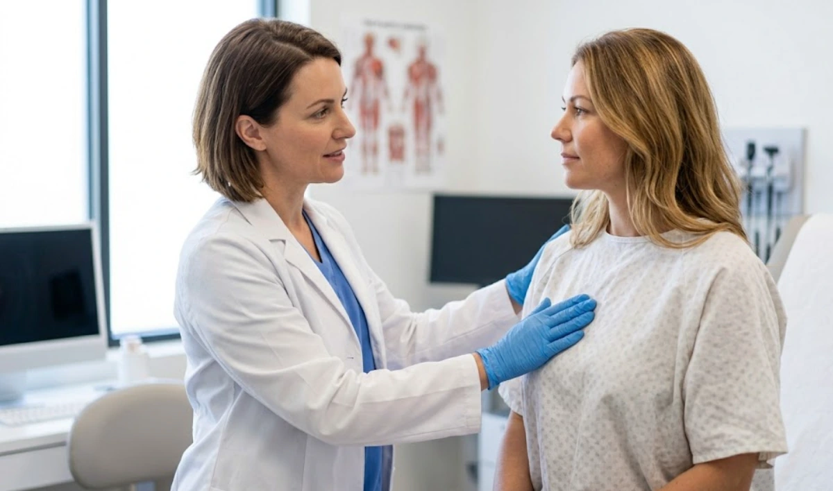 breast augmentation safety consultation examination
