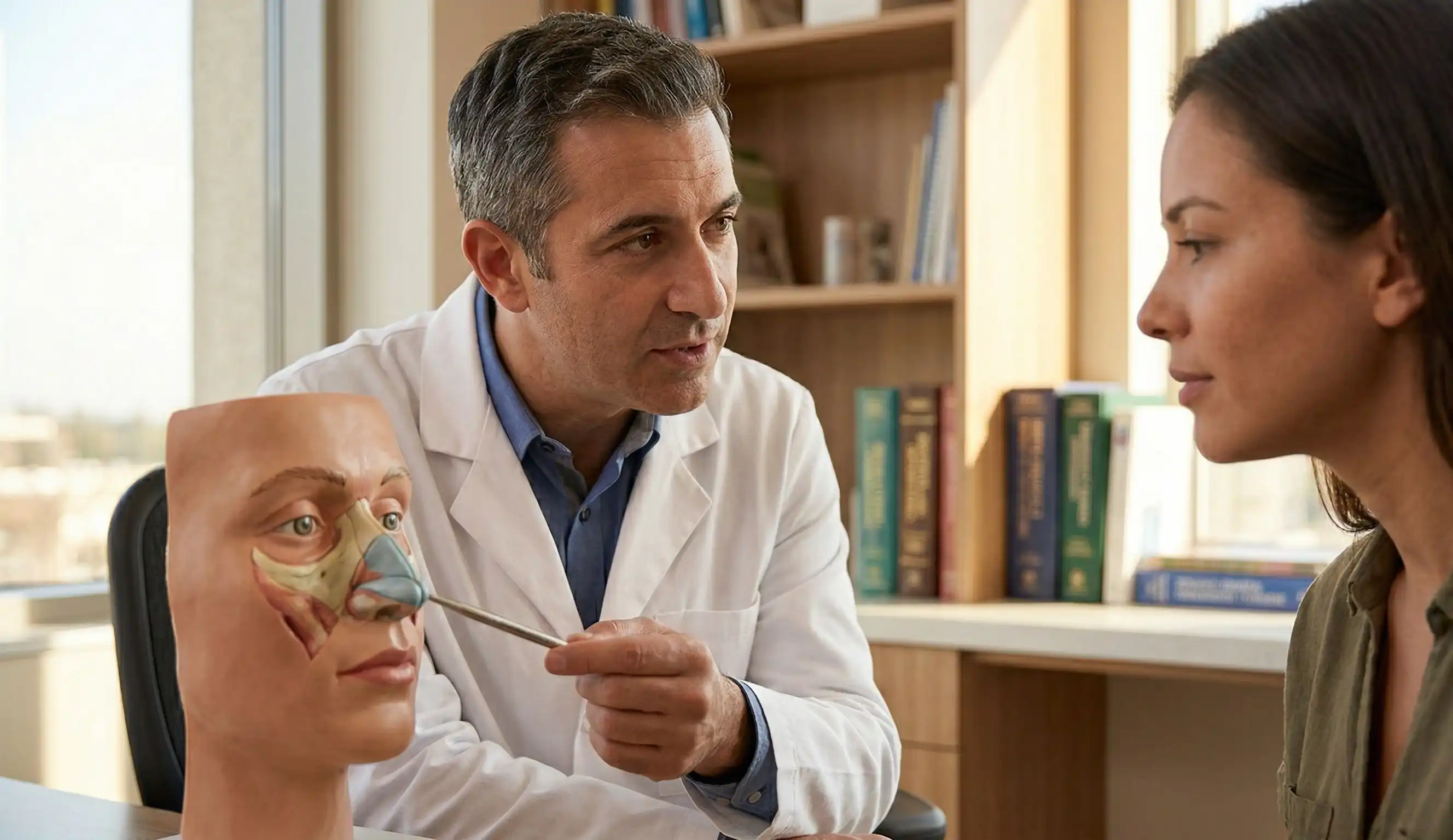 anatomical explanation rhinoplasty cartilage fixed