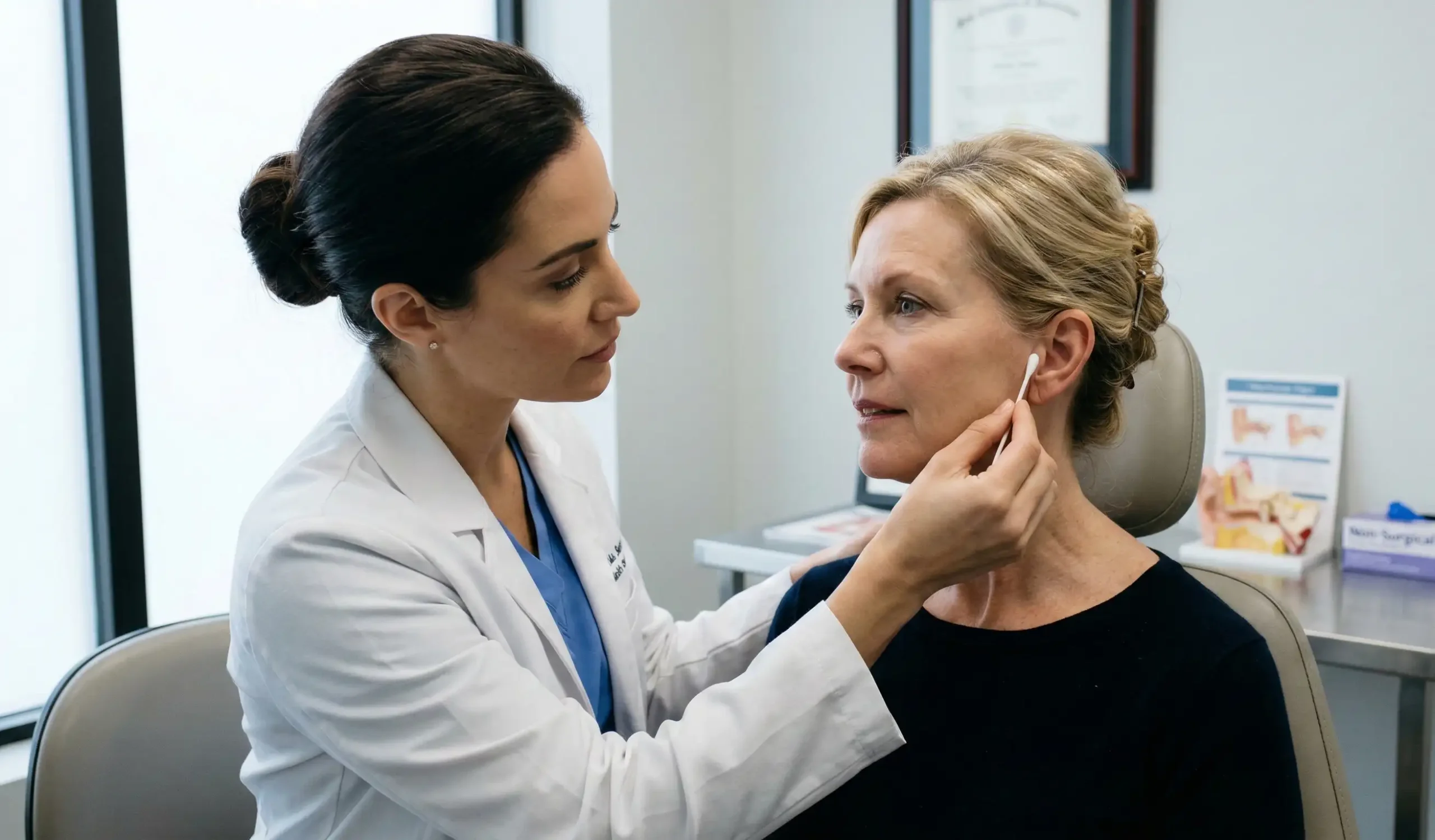 clinical examination for post op numbness