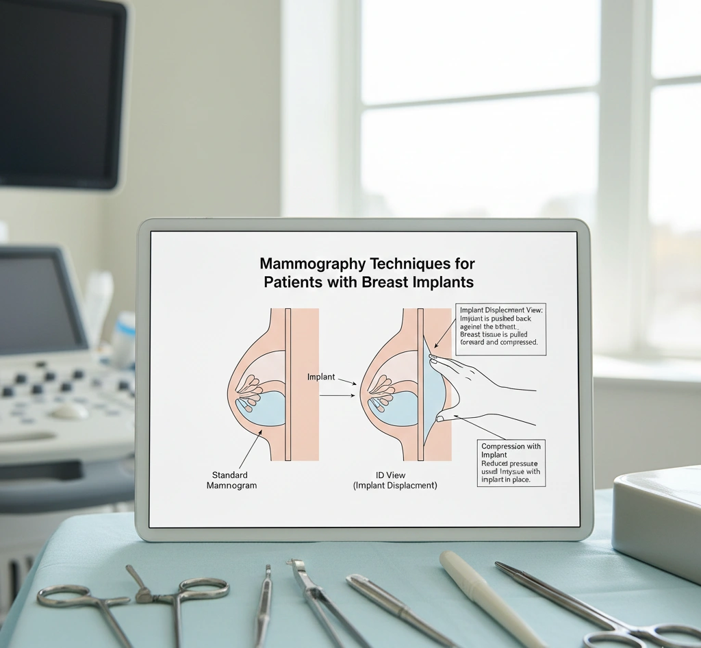 mammogram technique chart