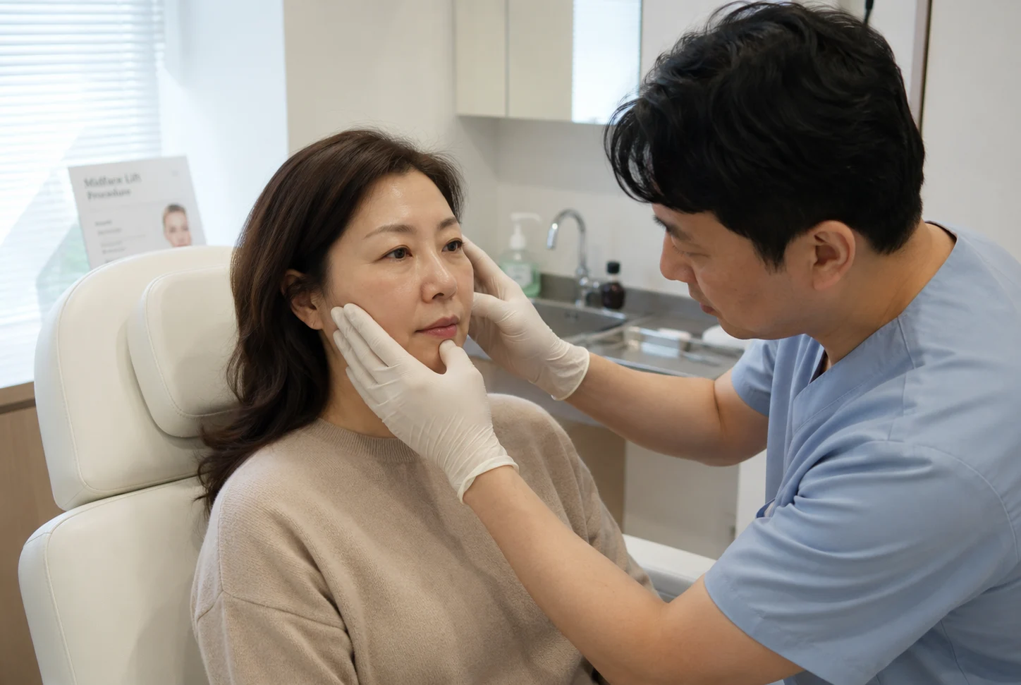 midface lift evaluation