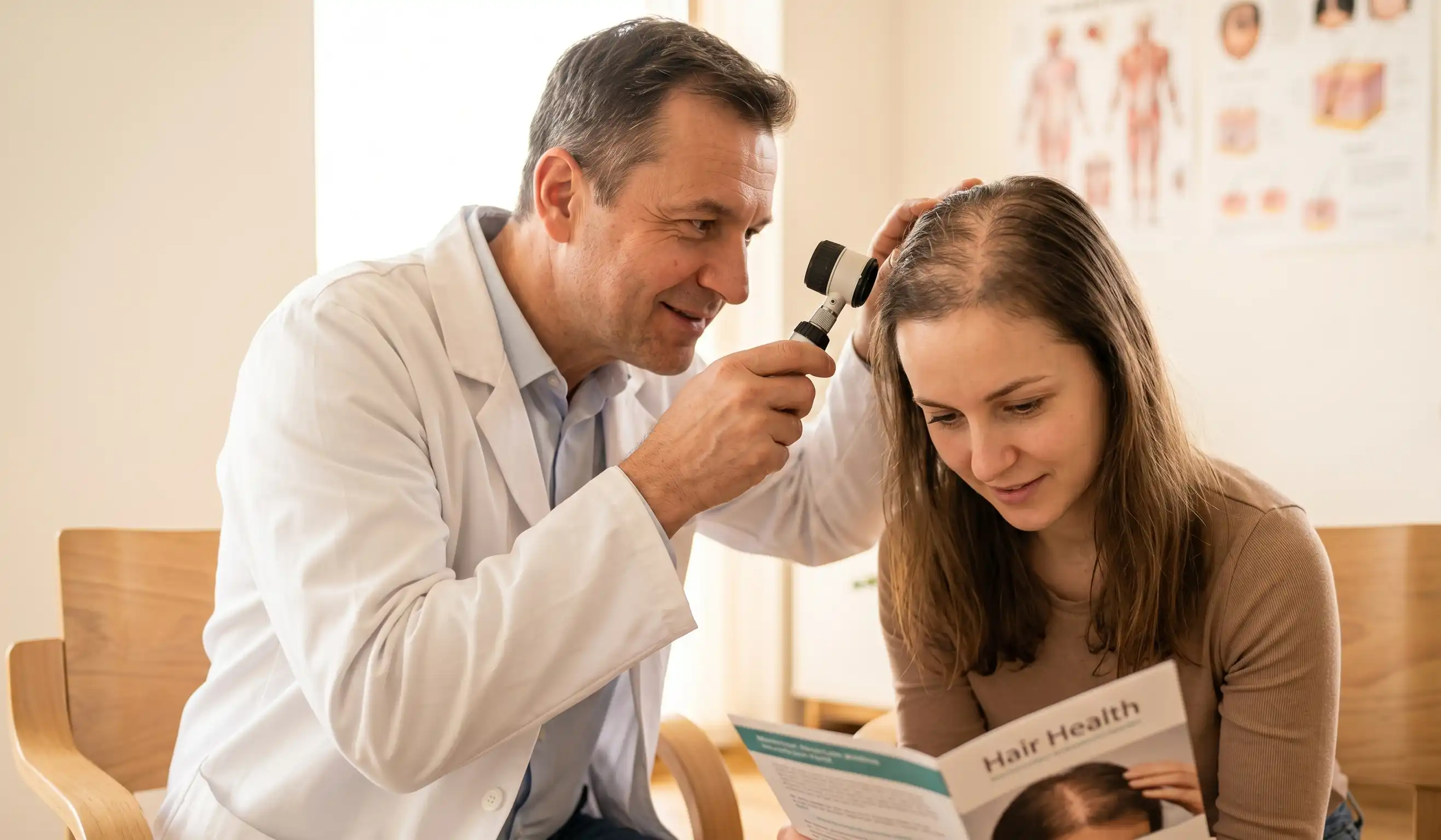 saç ekimi klinik muayenesi