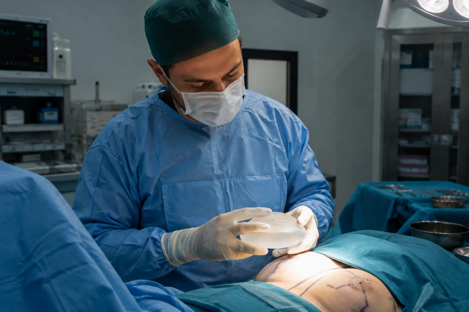 breast implant surgery day