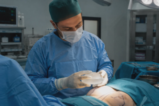 breast implant surgery day