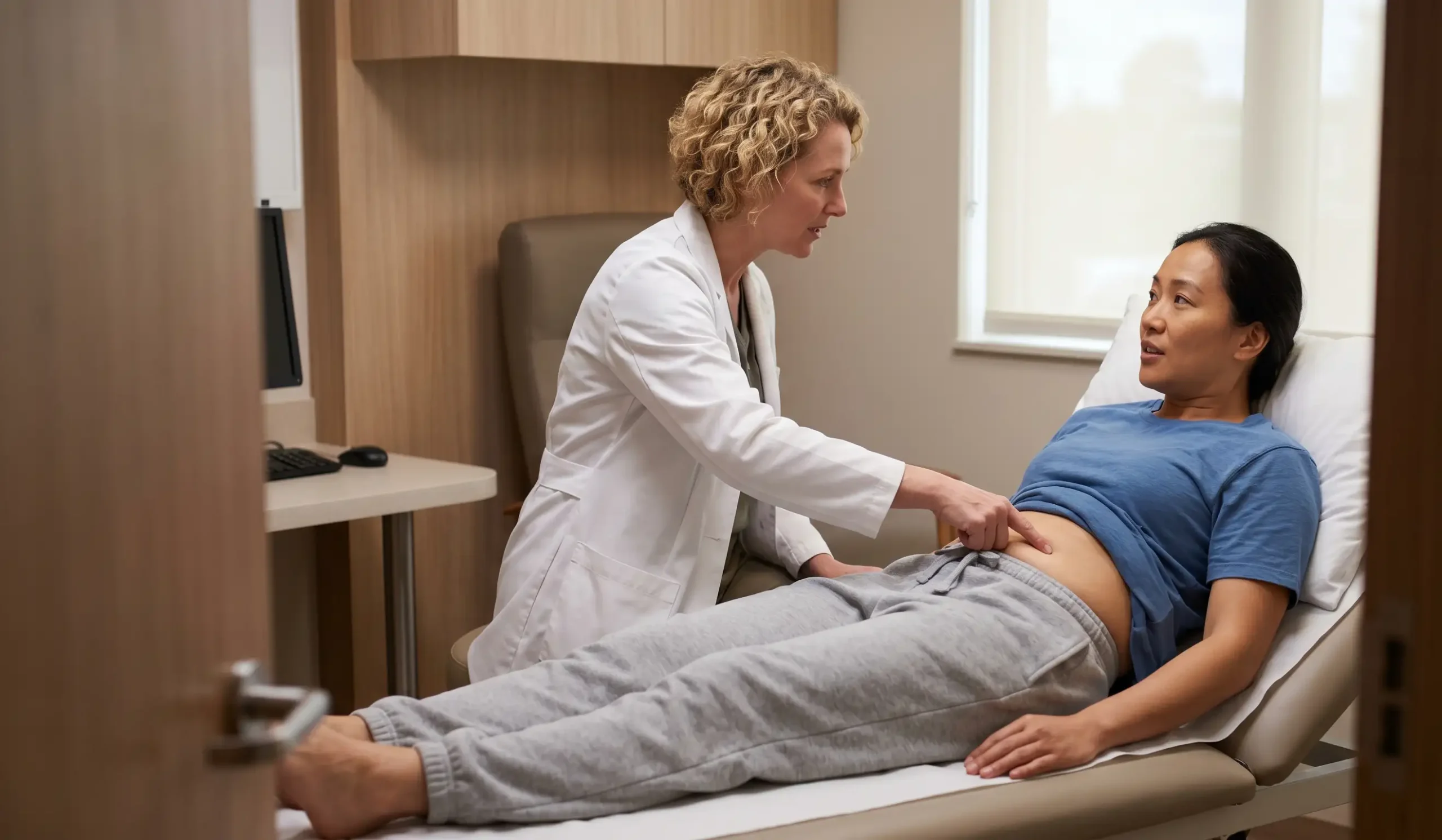clinical exam mini tummy tuck