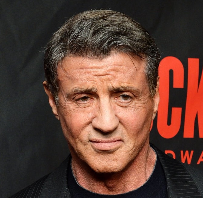 sylvester stallone before facelift