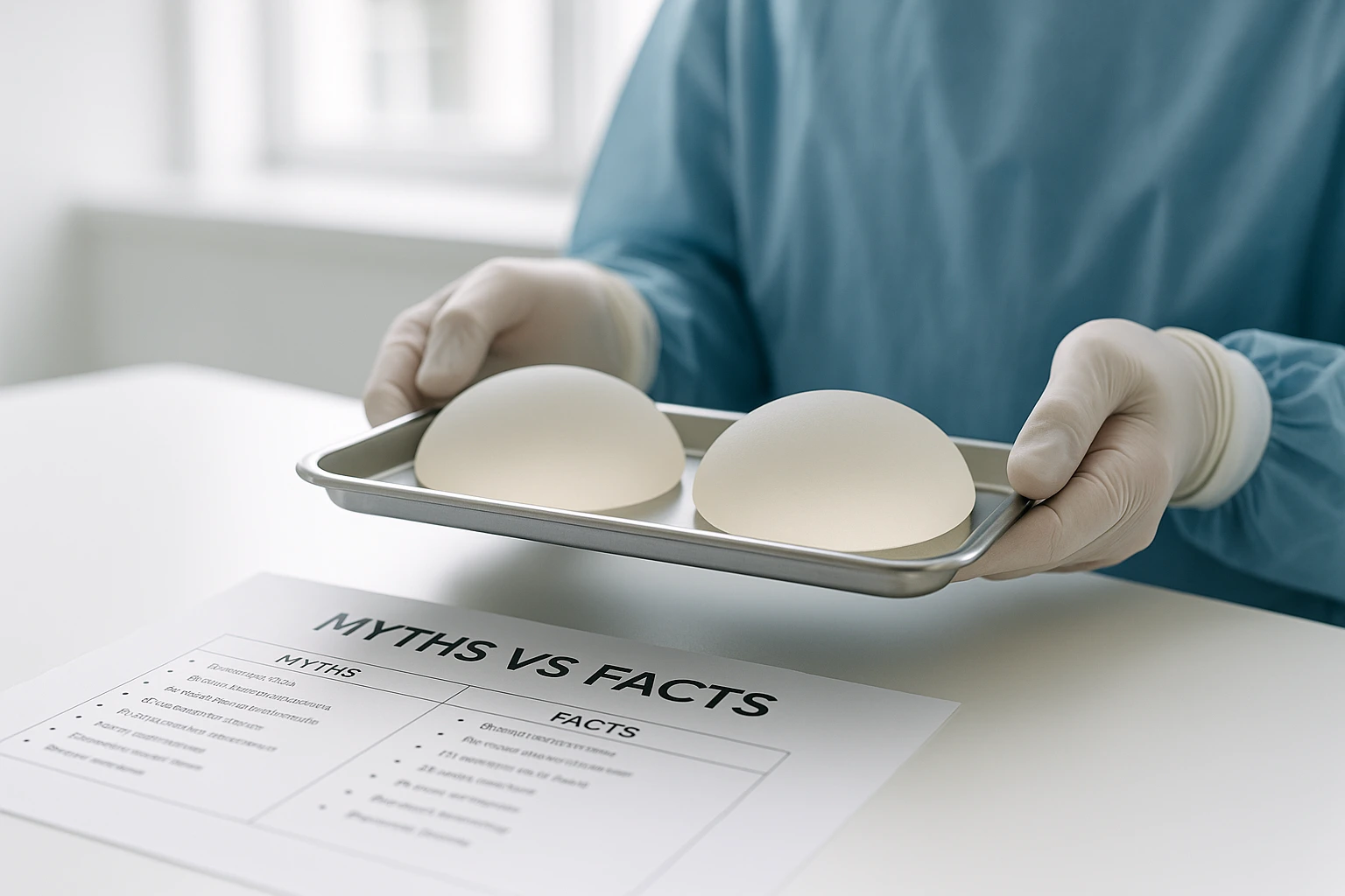 silicone implants myths vs facts