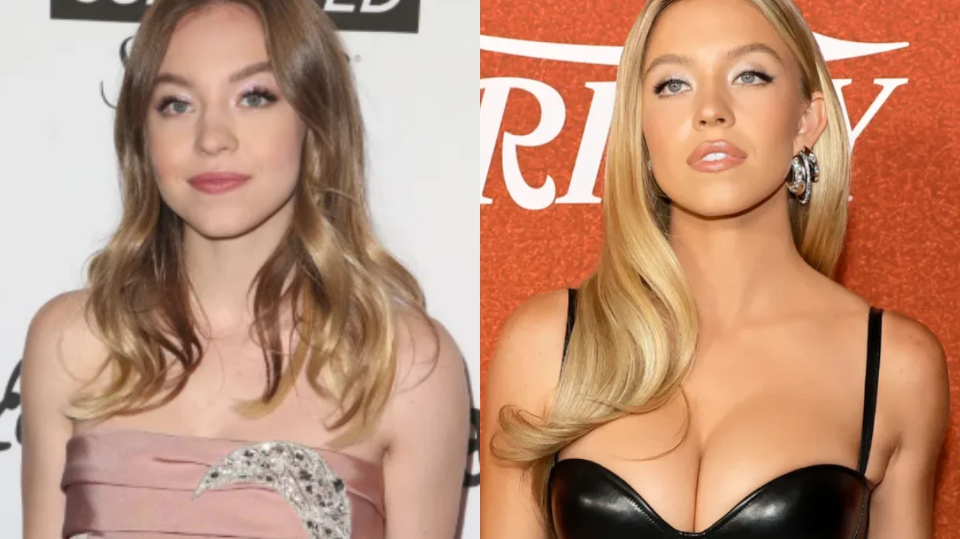 sydney sweeney before and after