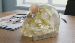 anatomical model nasal structure reveal
