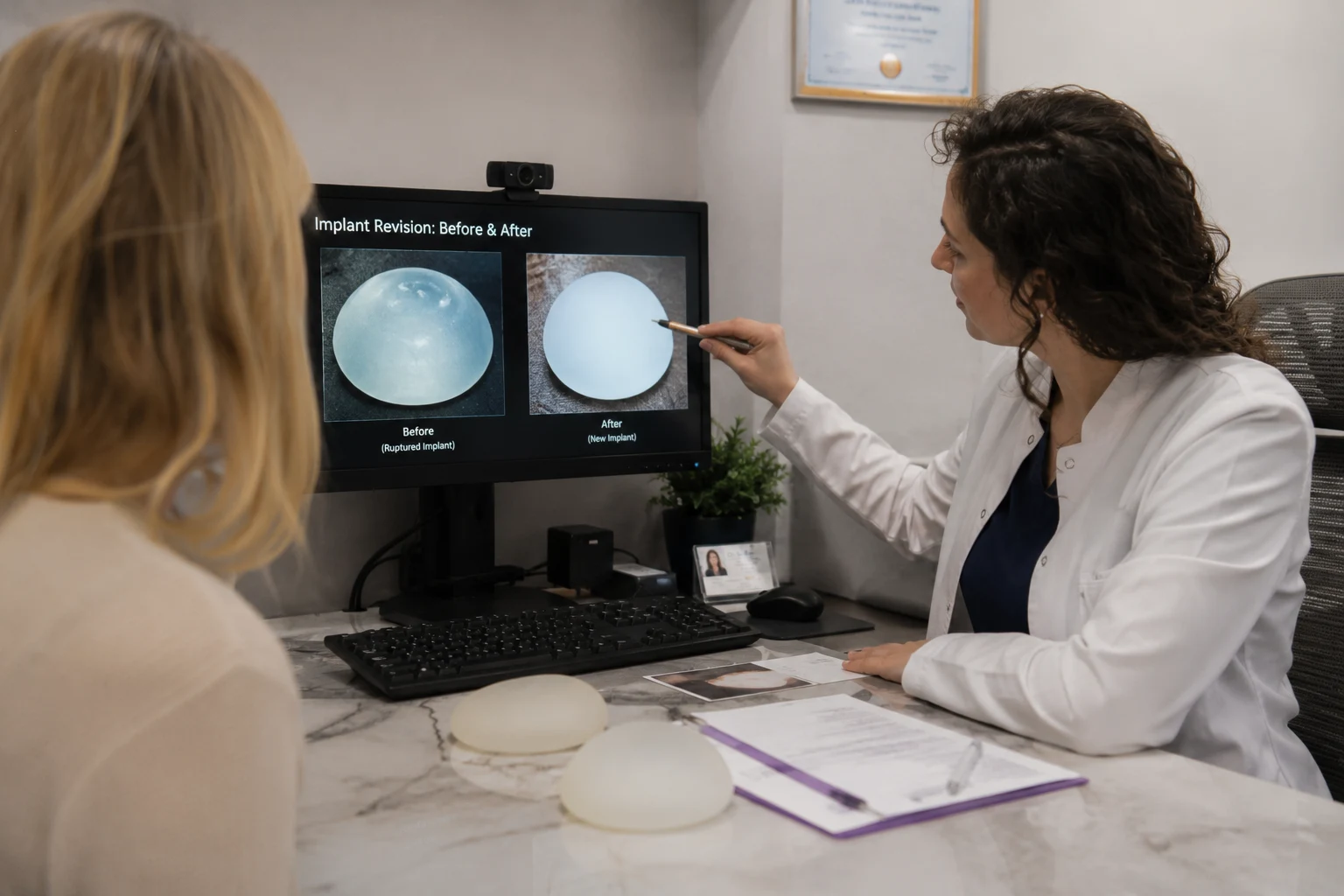 breast implant revision surgery