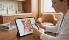 anatomical model tummy tuck cross section