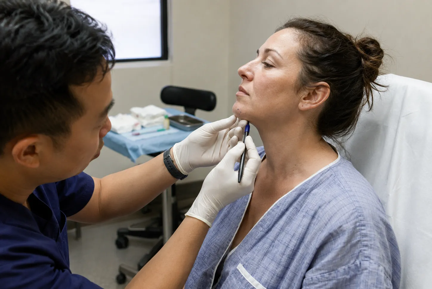 removing the chin implants