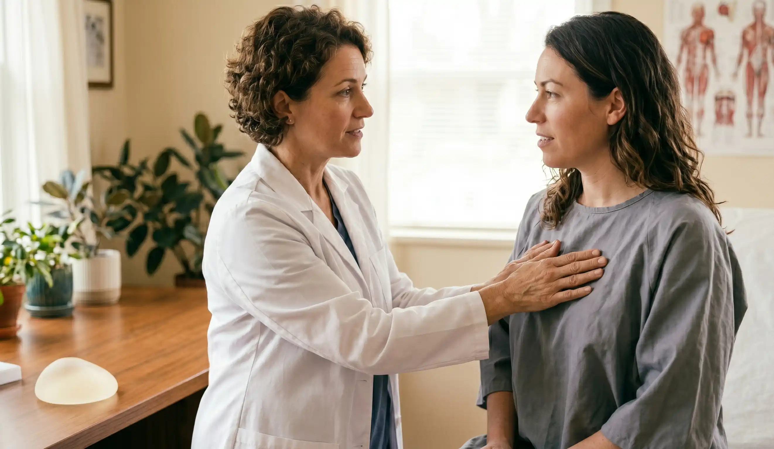 anatomical breast implants clinic consultation