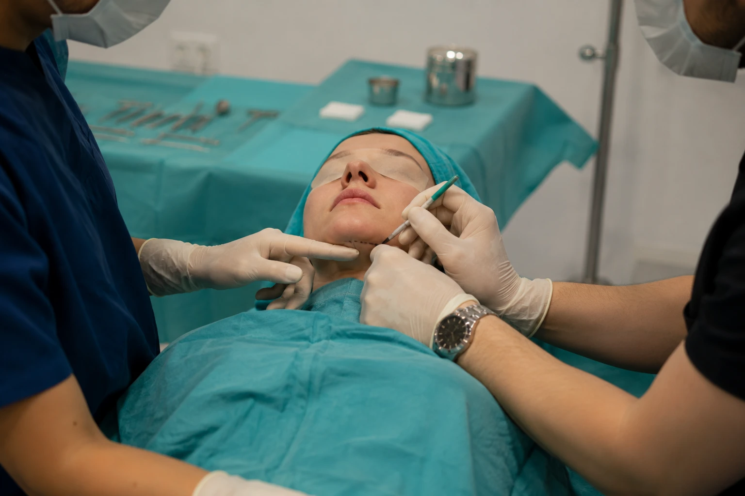 chin implant surgery