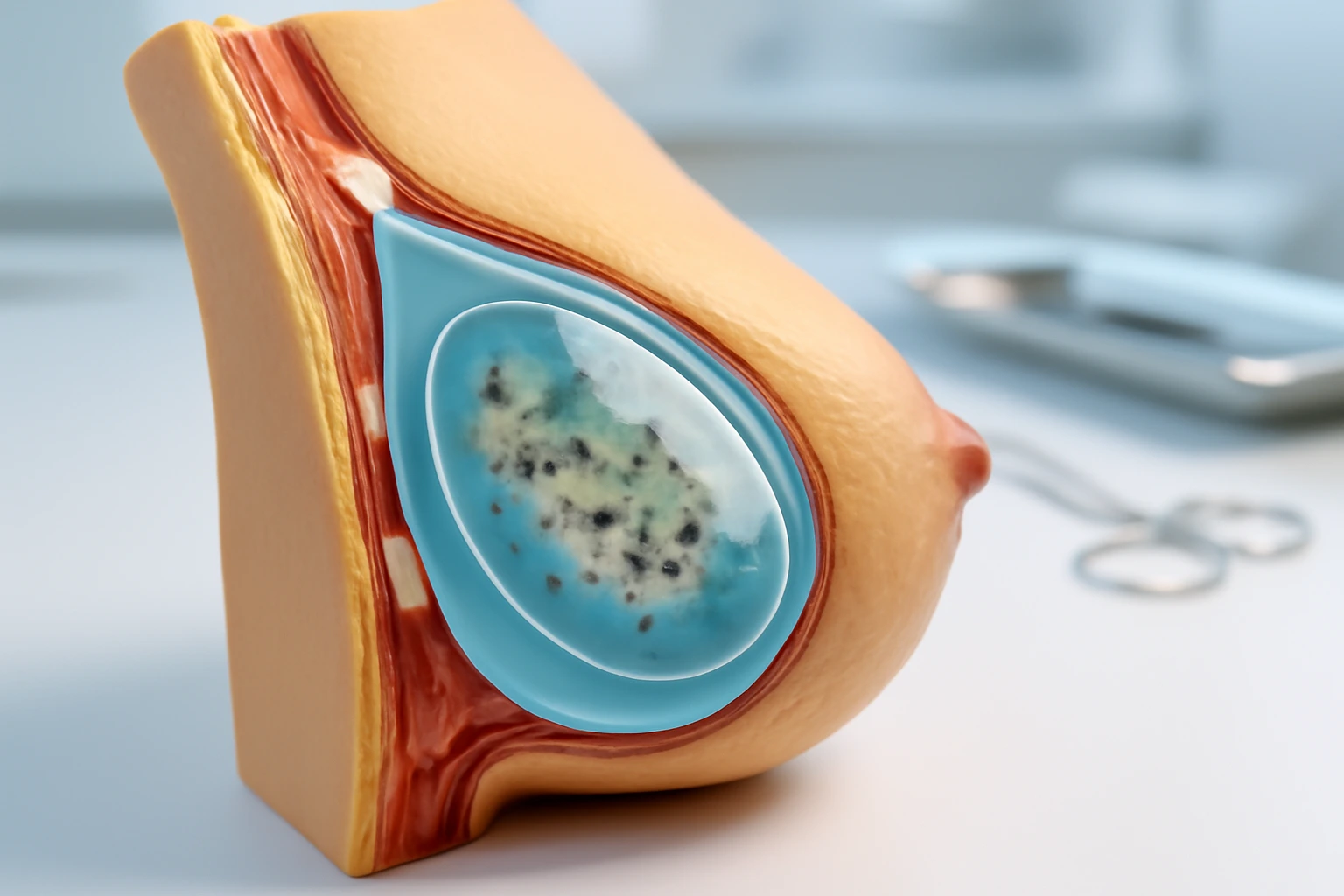 mold in breasts
