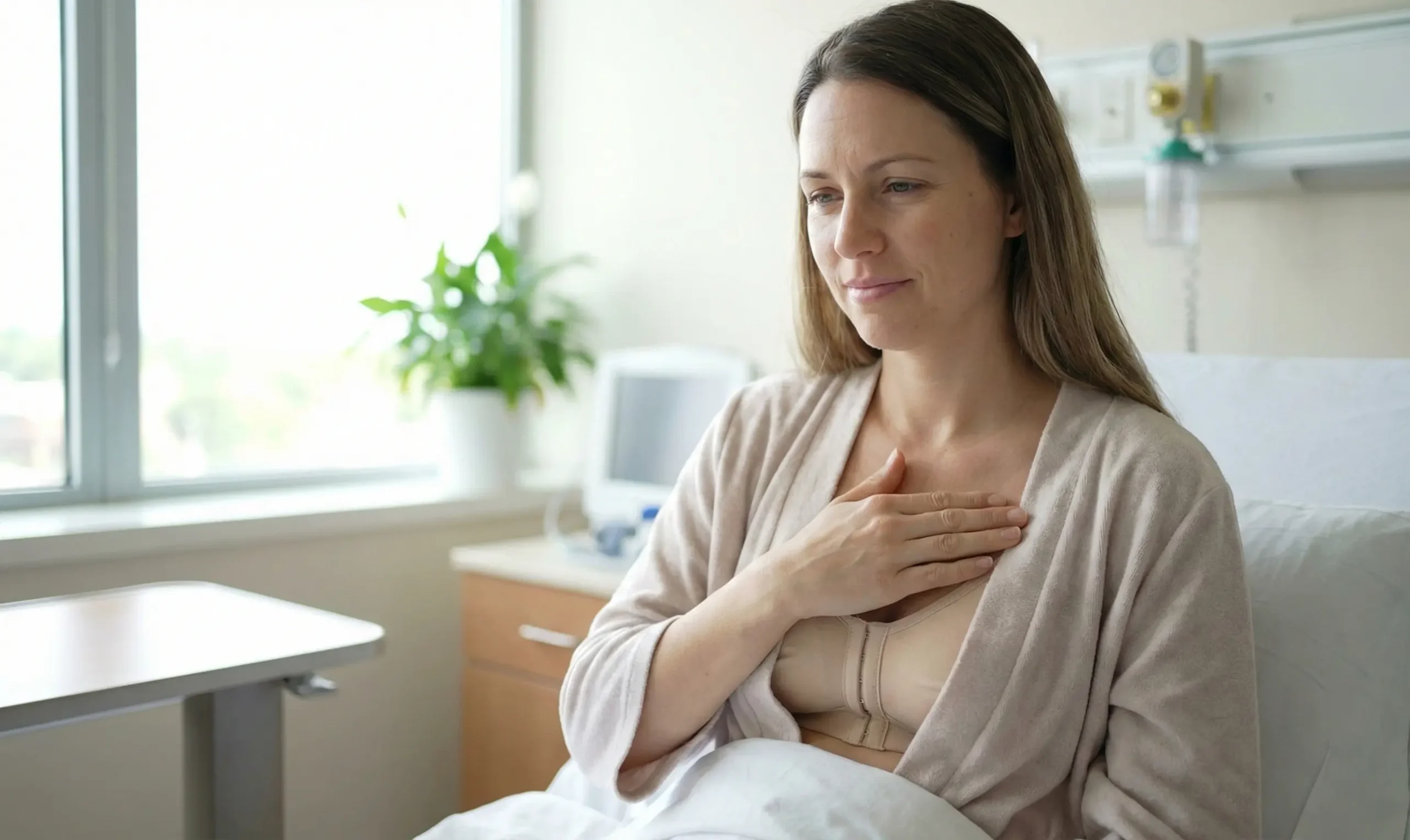 patient experiencing nerve regeneration sensation
