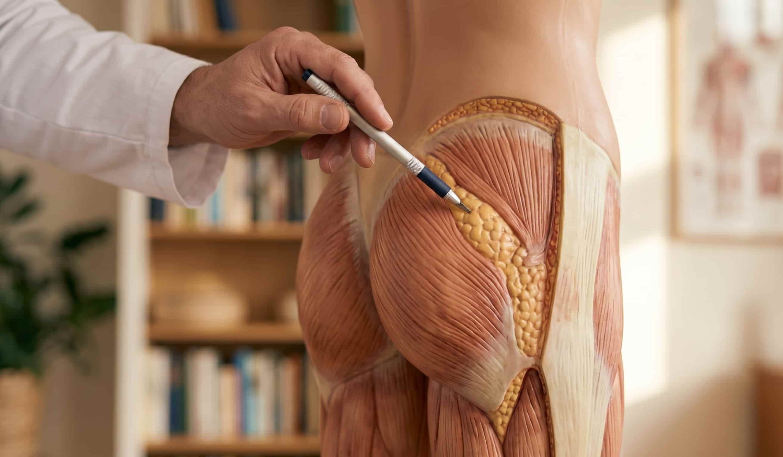 bbl anatomy post op model