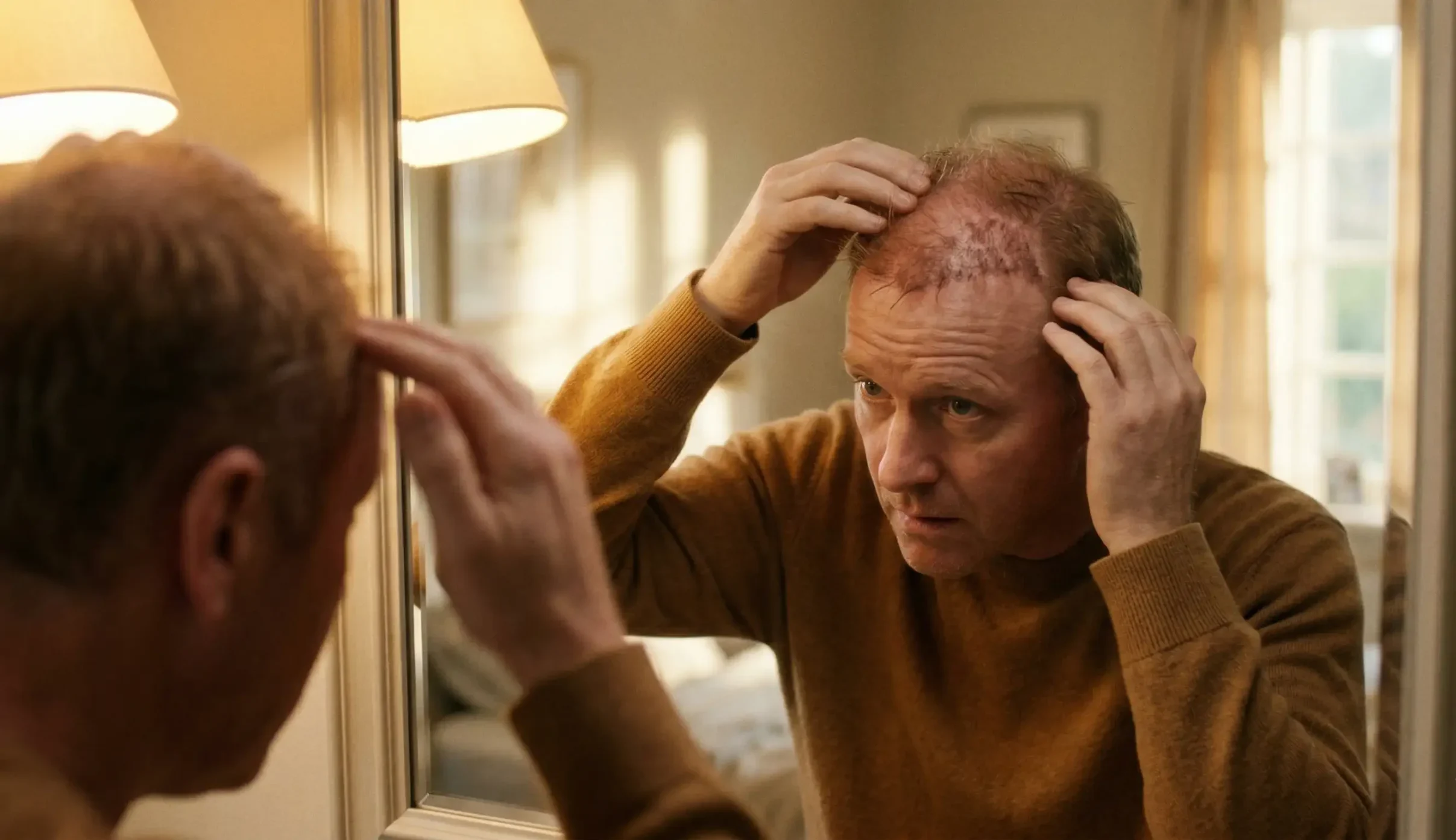 failed hair transplant signs