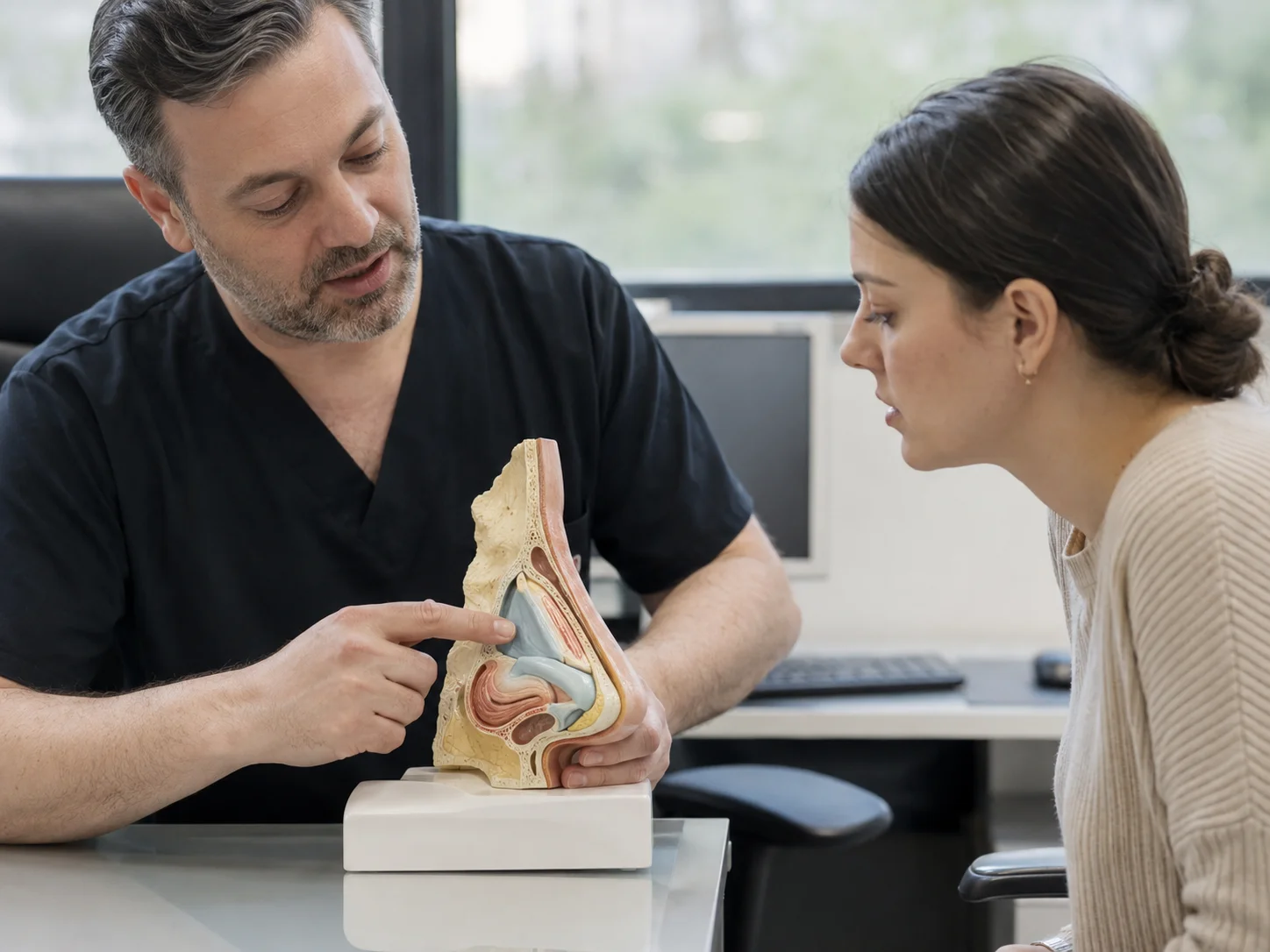 rhinoplasty 3d nose model