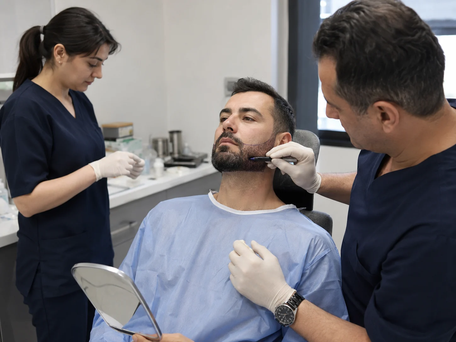 beard transplant procedure