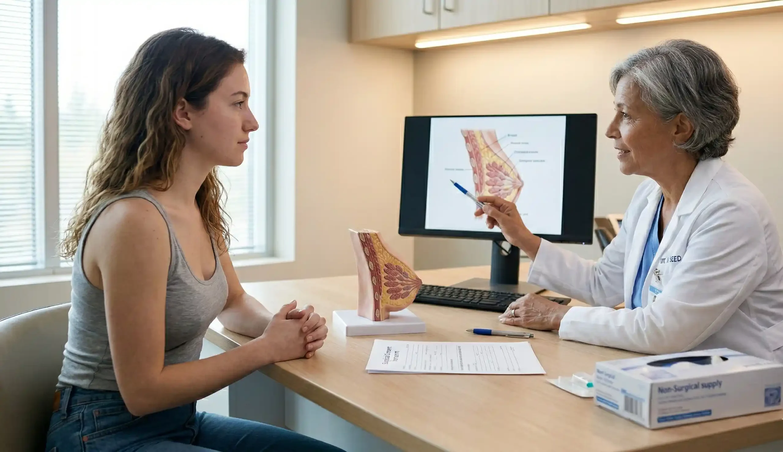 clinical breast reduction safety consultation