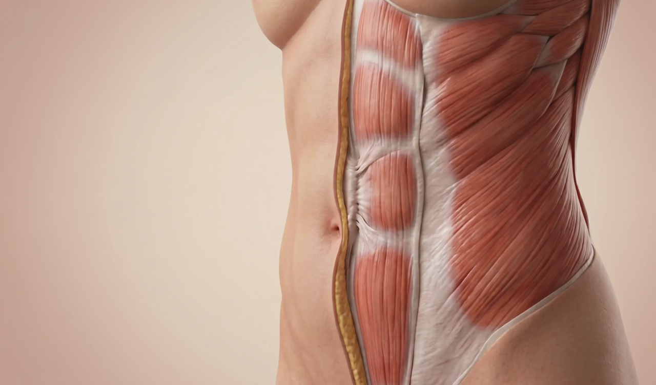 abdominal muscle tightening anatomy