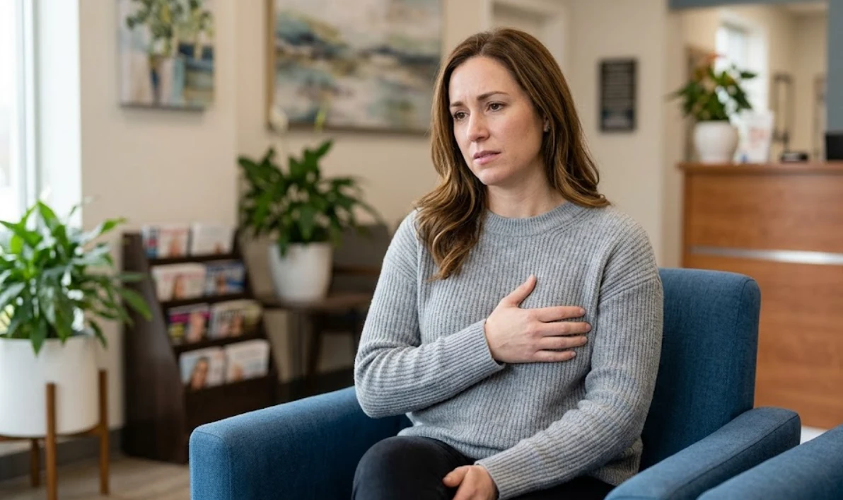breast implant pain symptom cover image