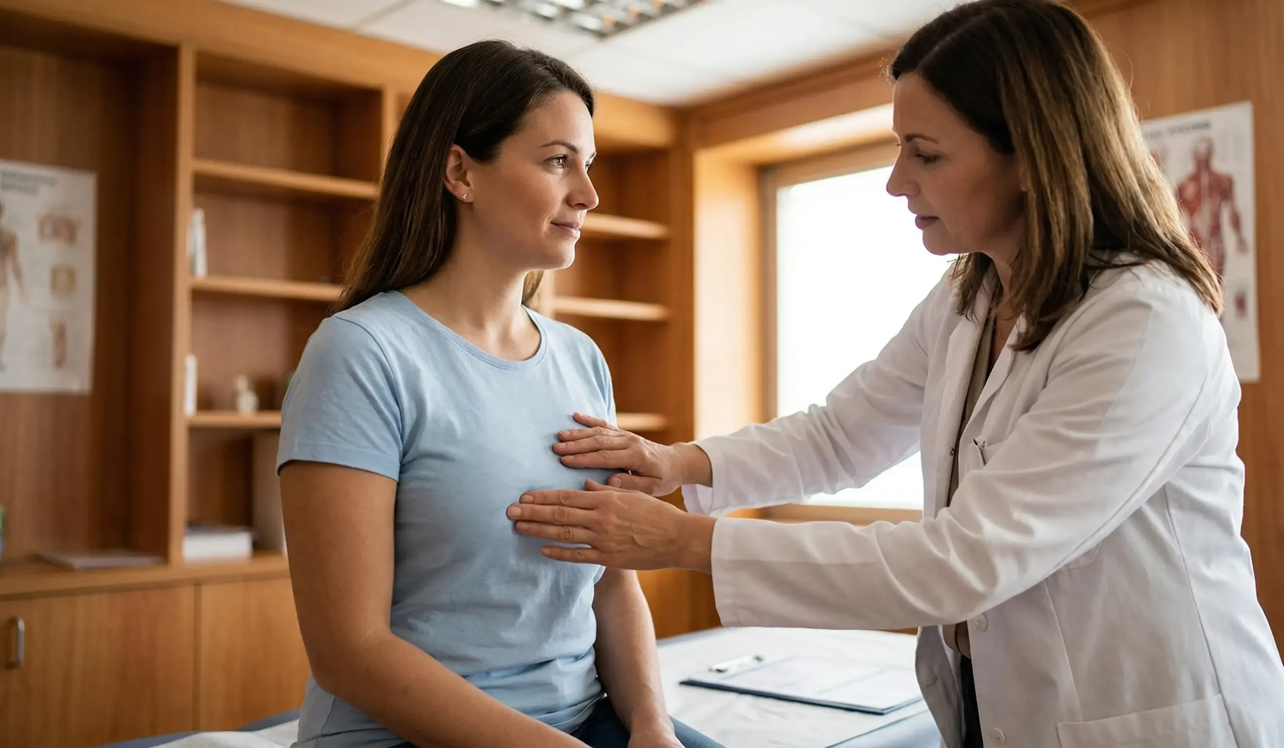 clinical examination tubular breasts