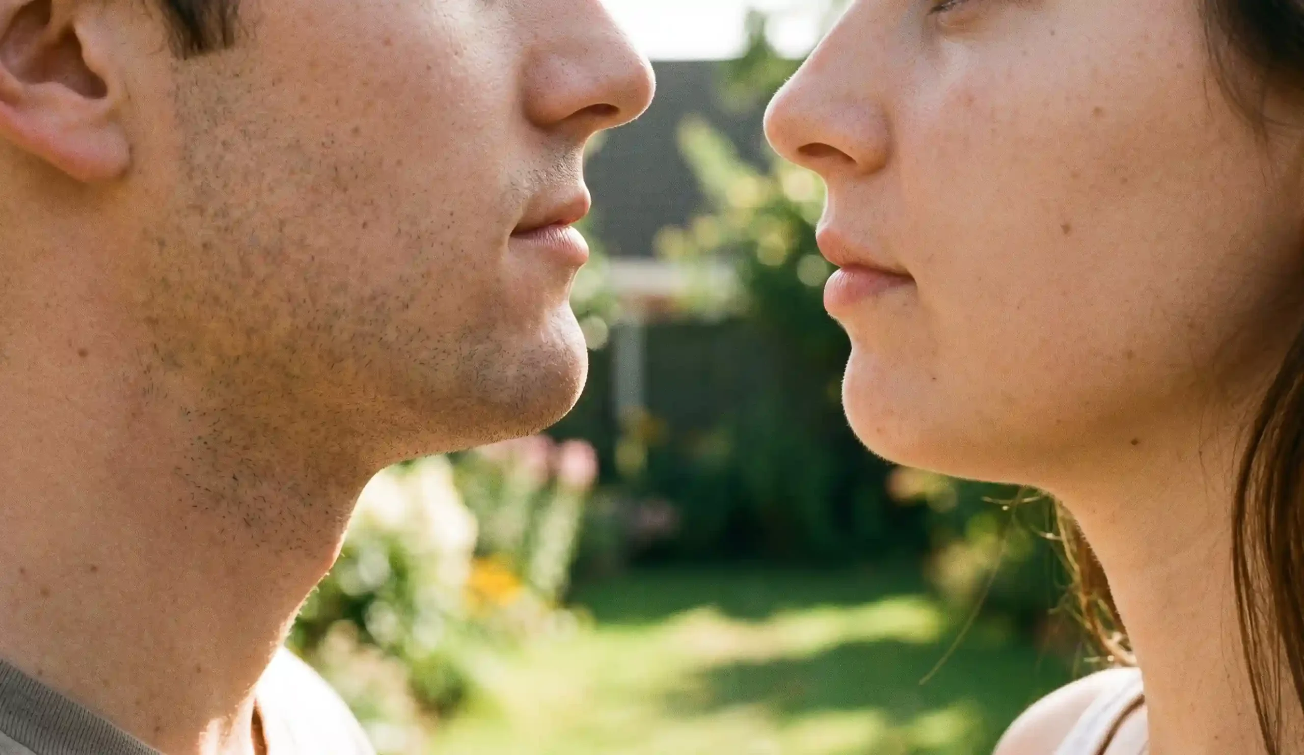male female chins comparison