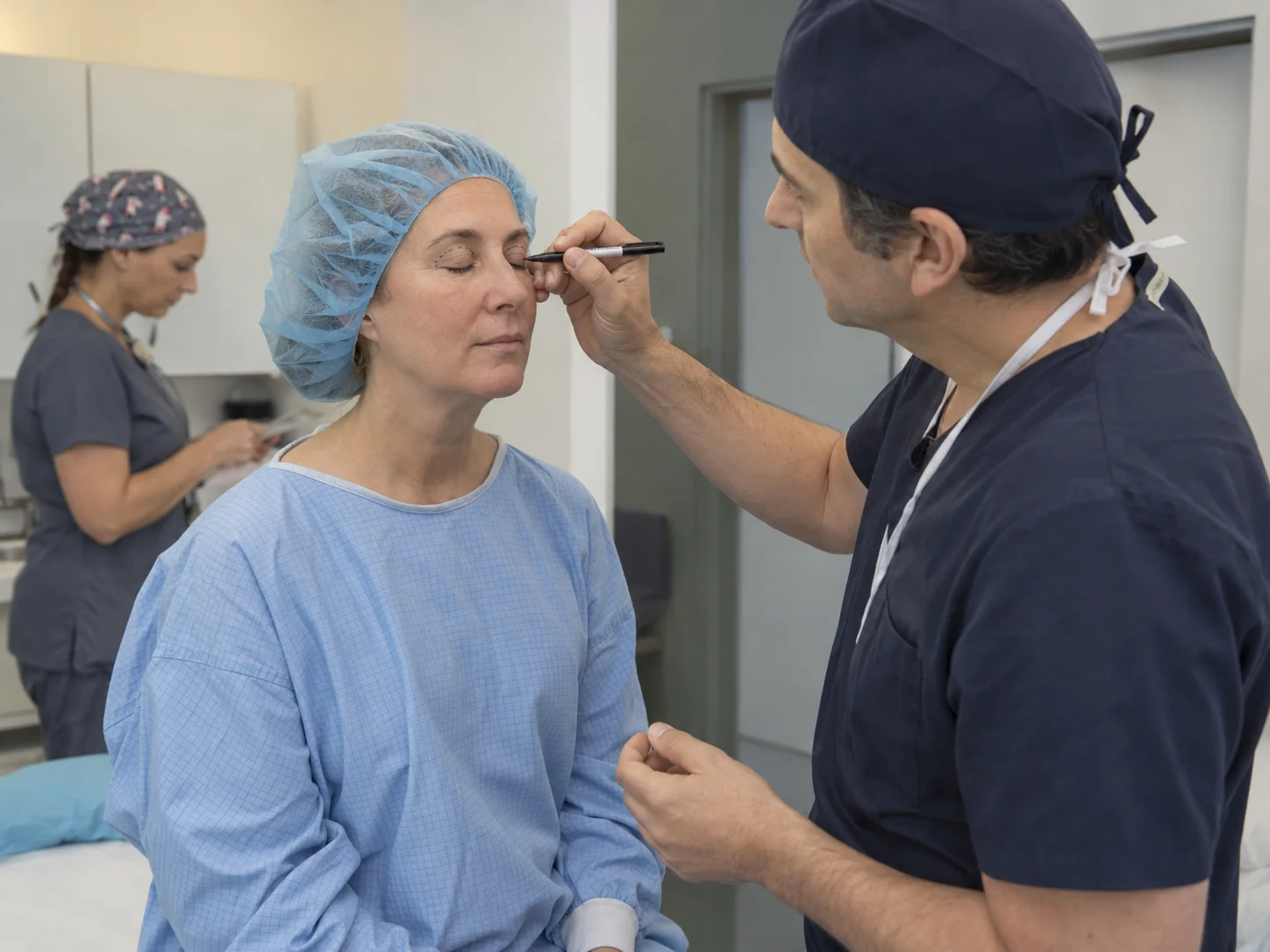eyelid surgery day