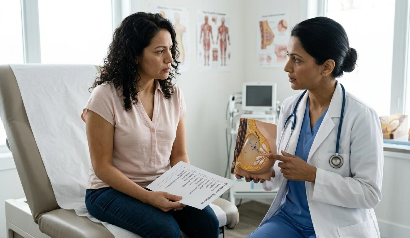 clinical bii symptom consultation doctor patient