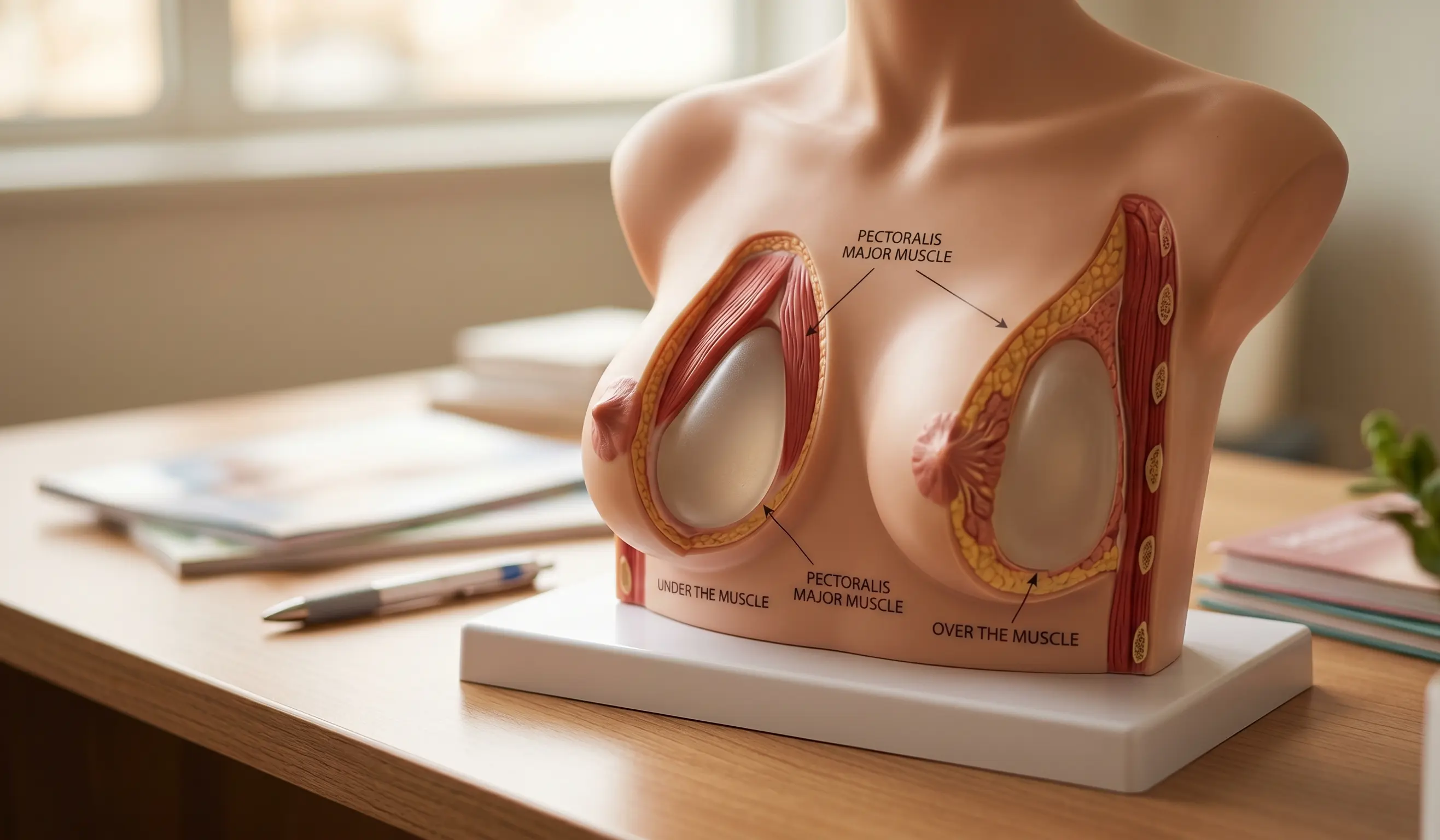 anatomical model breast implants