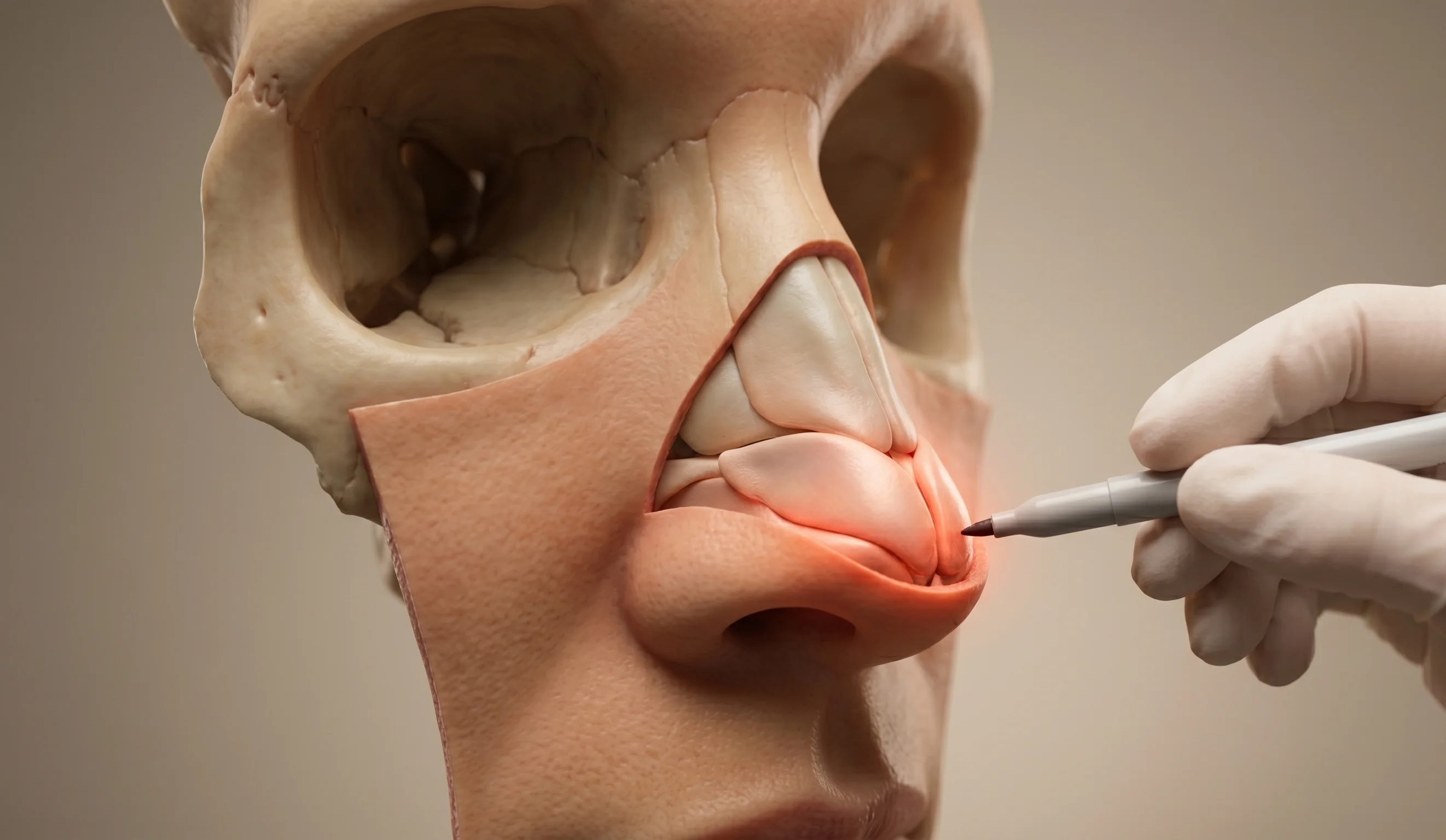 nasal tip cartilage anatomy