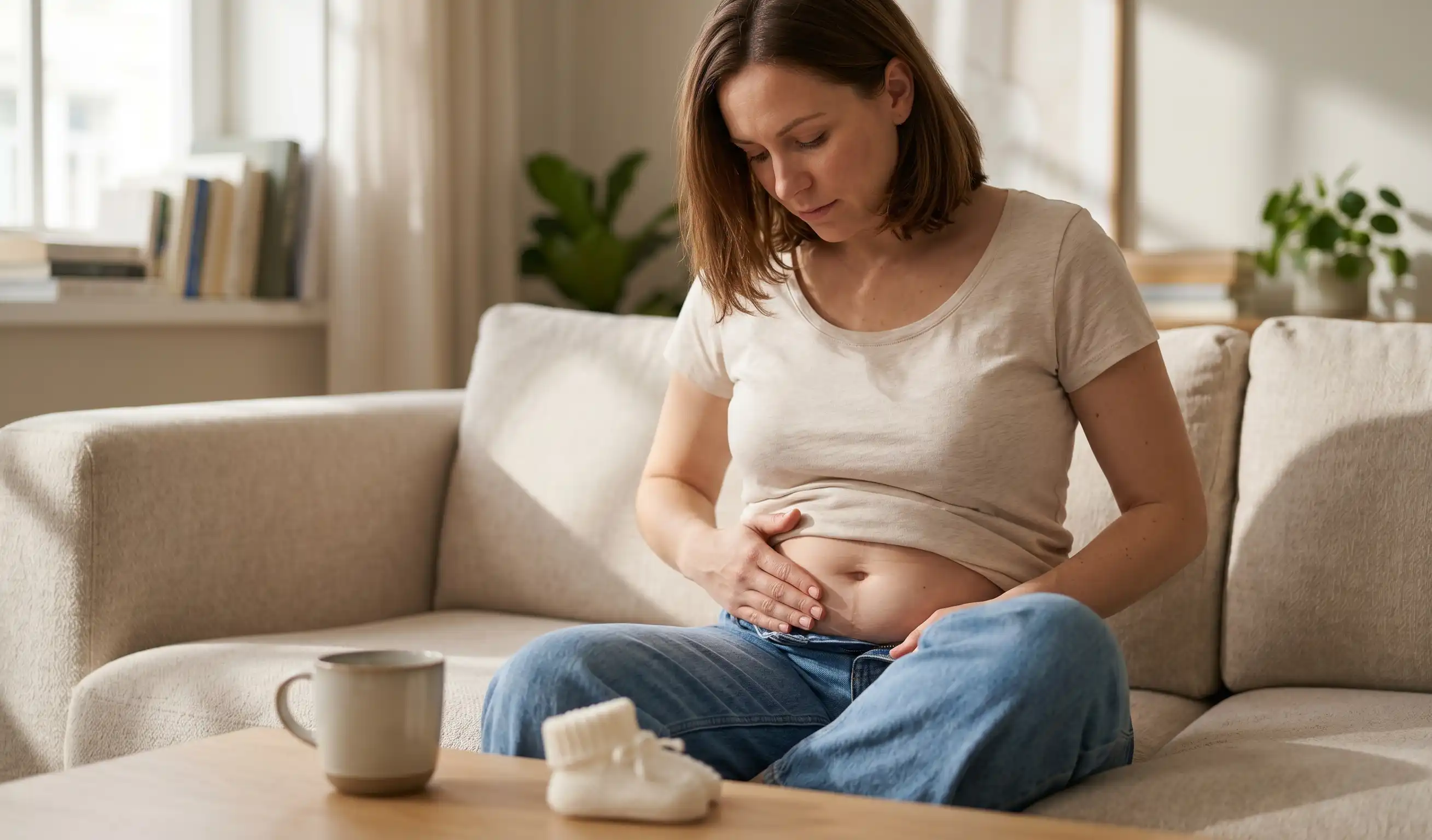 woman considering pregnancy after tummy tuck