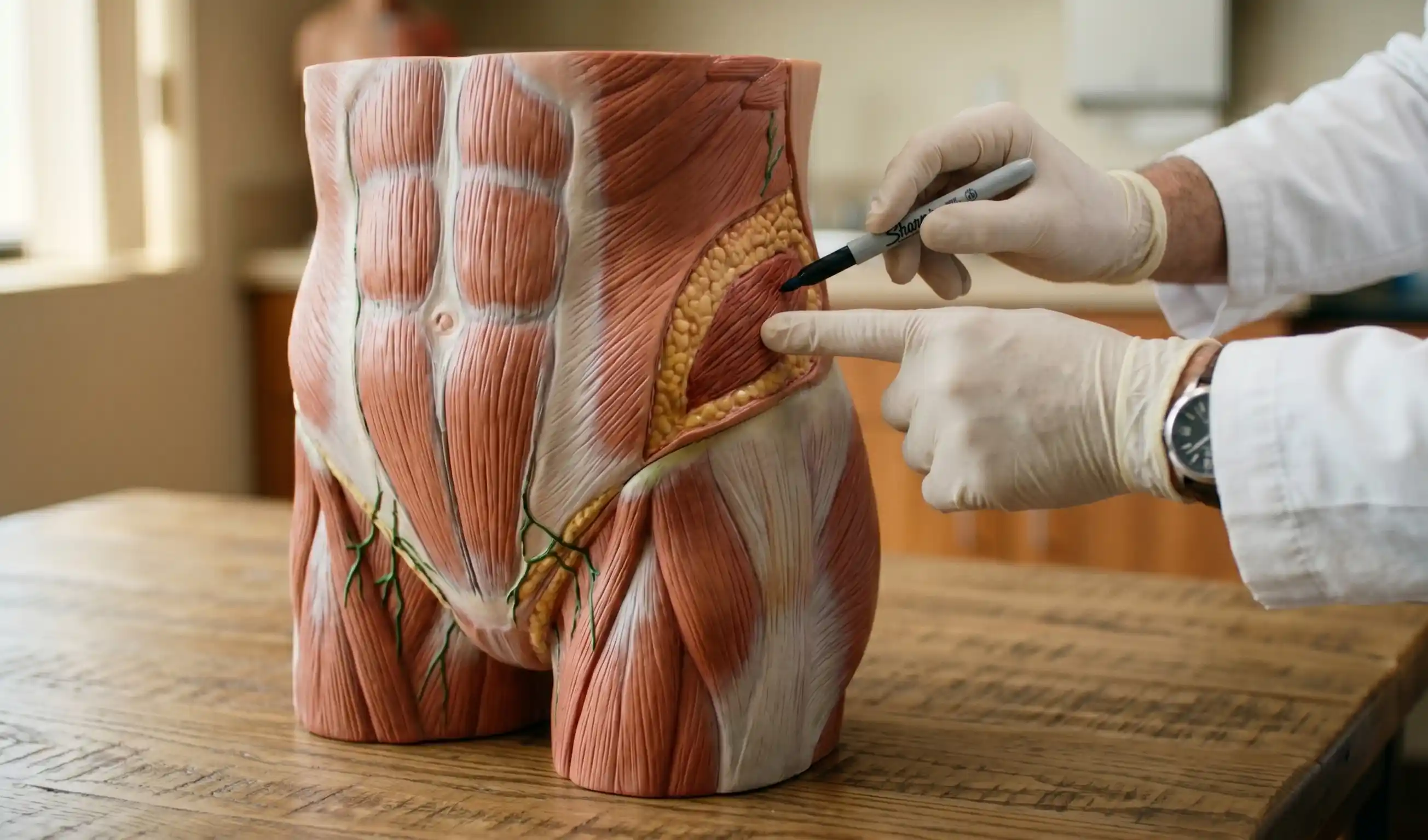 anatomical model lipo 360 healing tissue