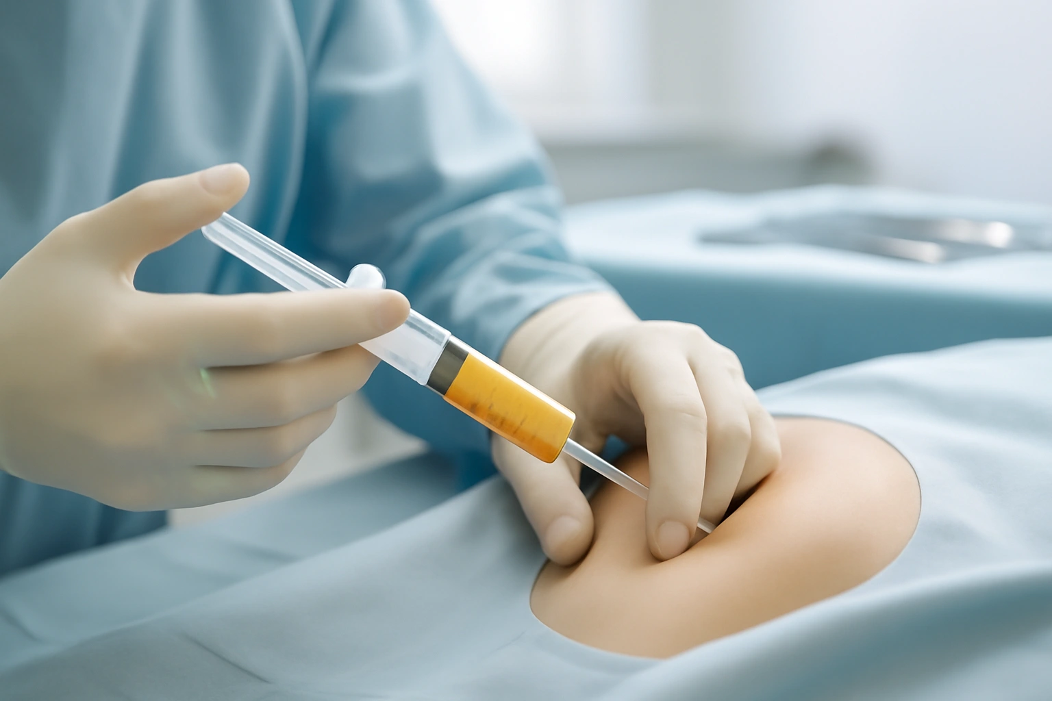 fat injection into patient