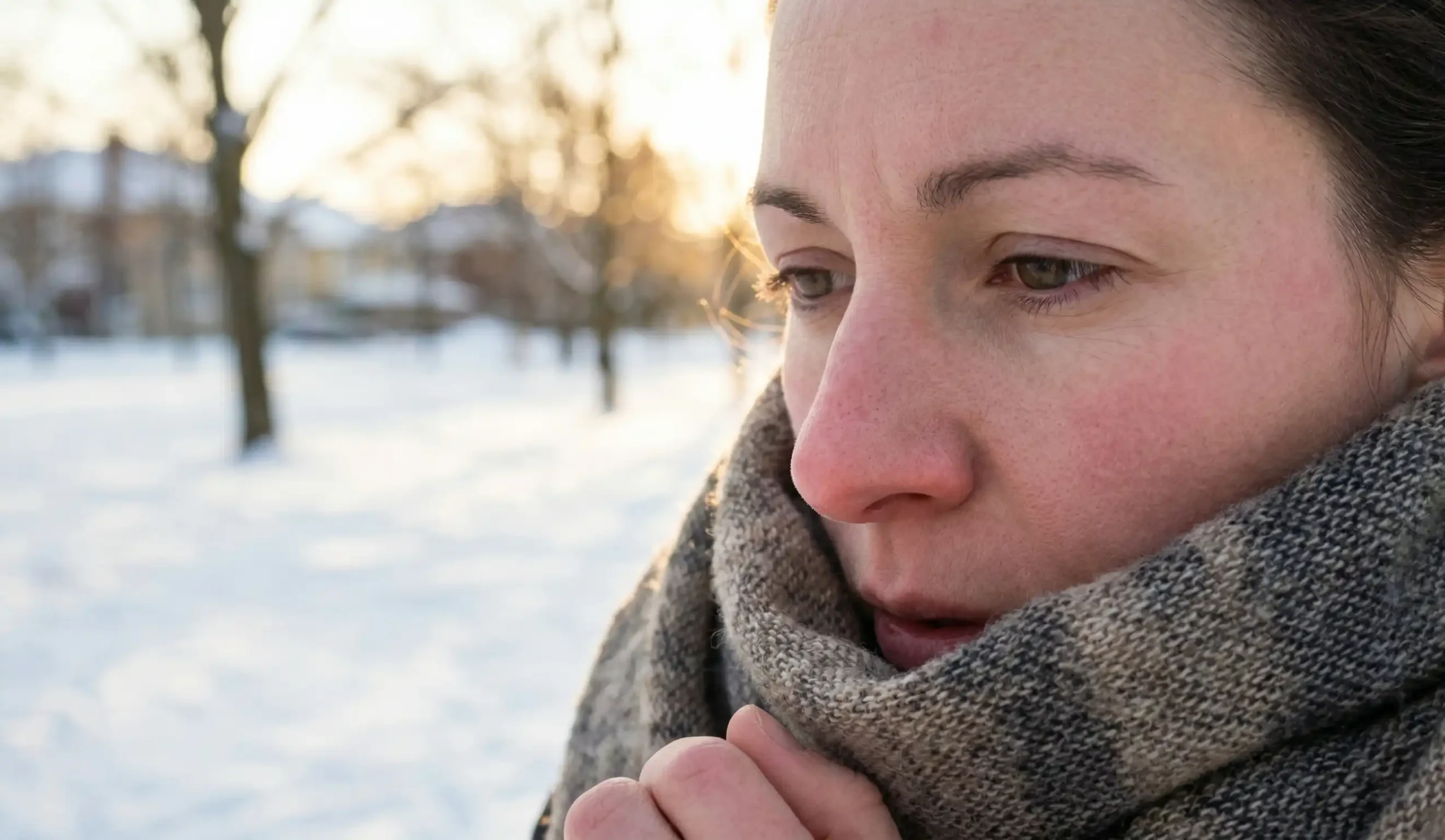 rhinoplasty cold weather natural cover