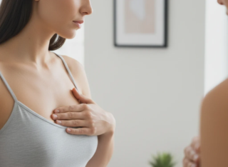 breast area