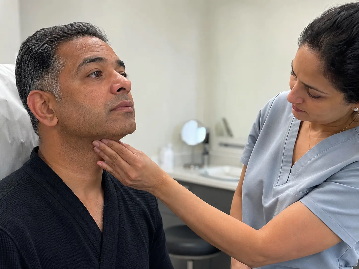 neck lift consultation before surgery