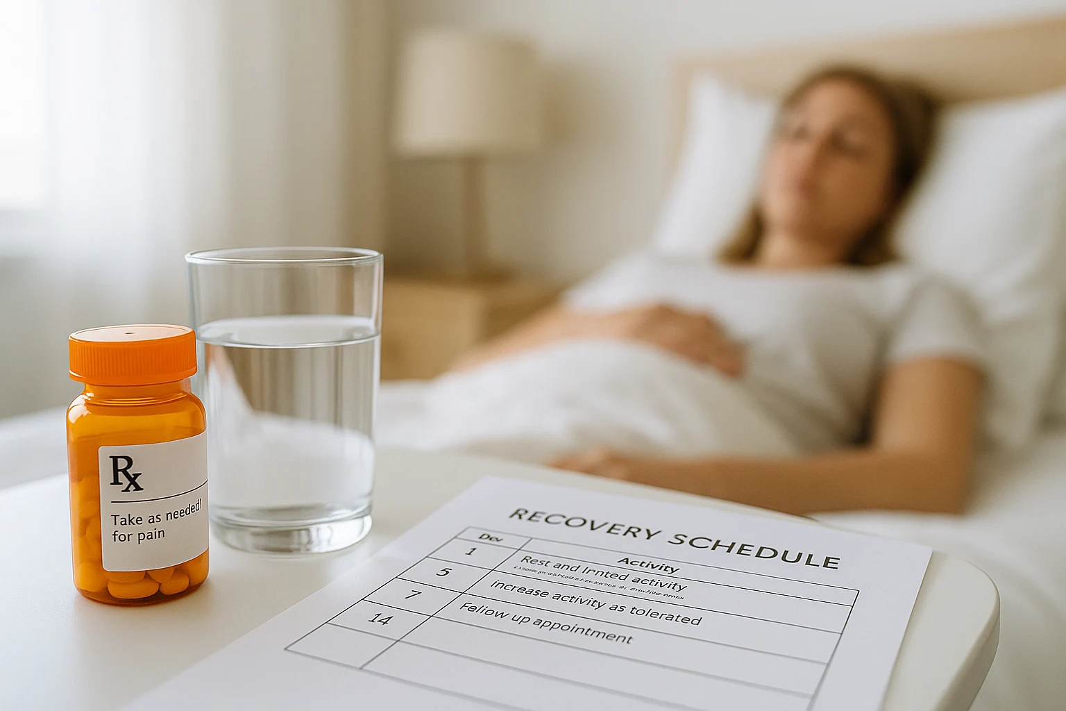 recovery schedule