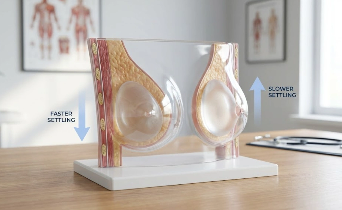 klinik görseli, temiz 3D anatomik göğüs modeli