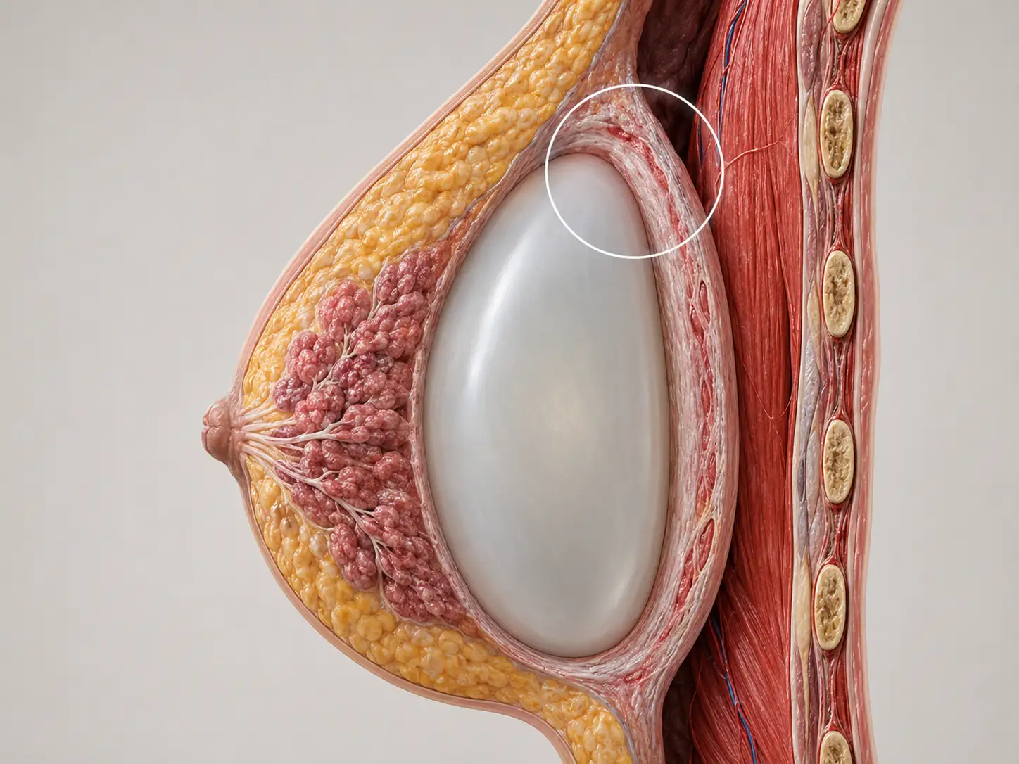 breast implants revision anatomical