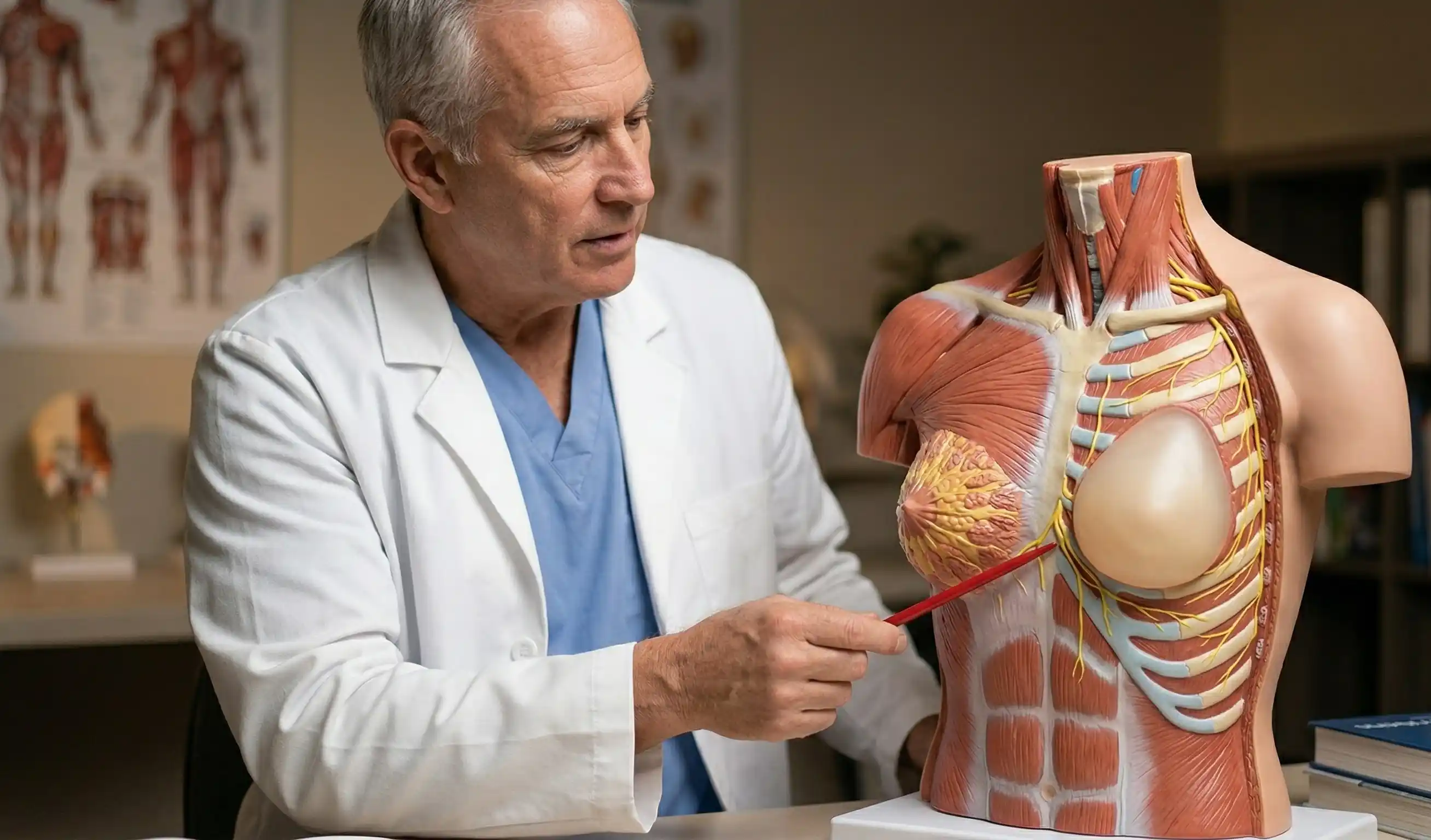 breast implants electric shock model
