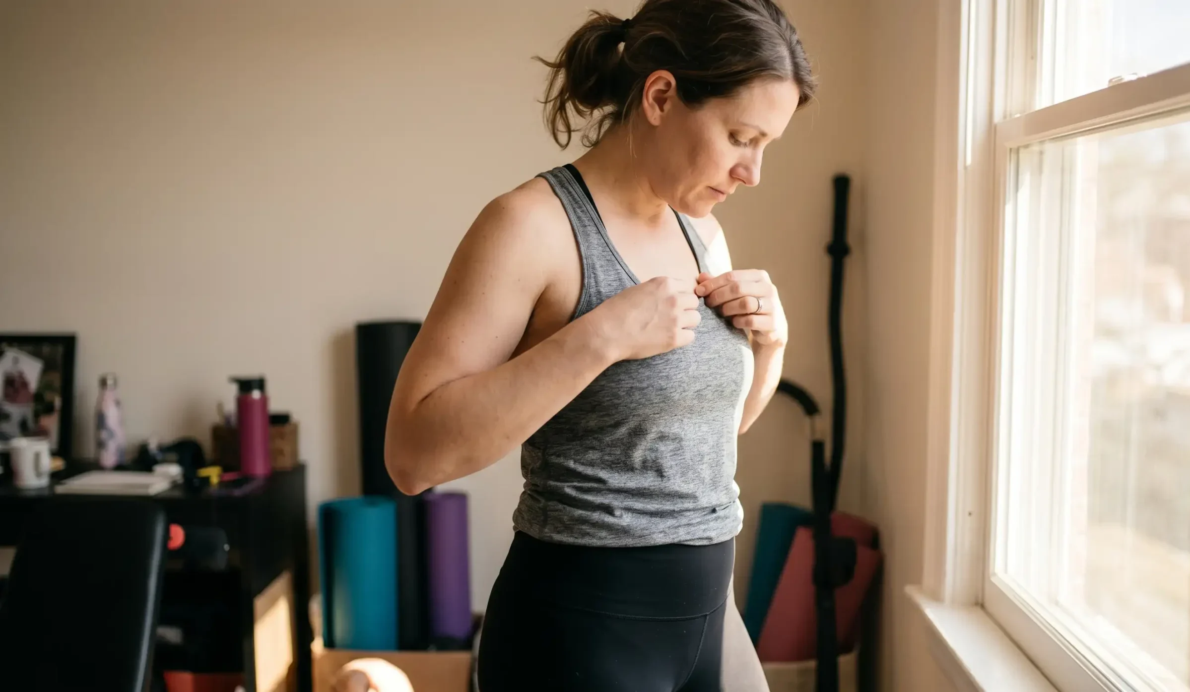 sagging breast weight loss