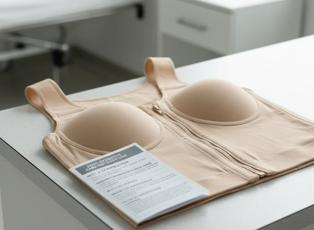 compression garment and care guide sterile surface