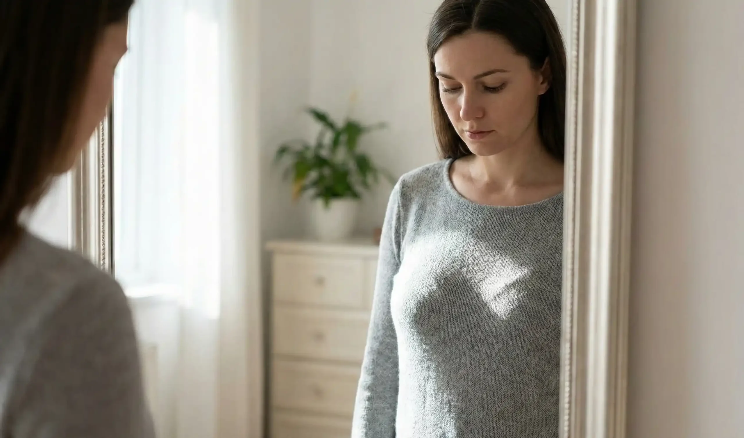 breast implant dropping too low symptoms