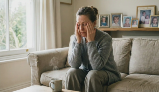 woman experiencing brain fog fatigue