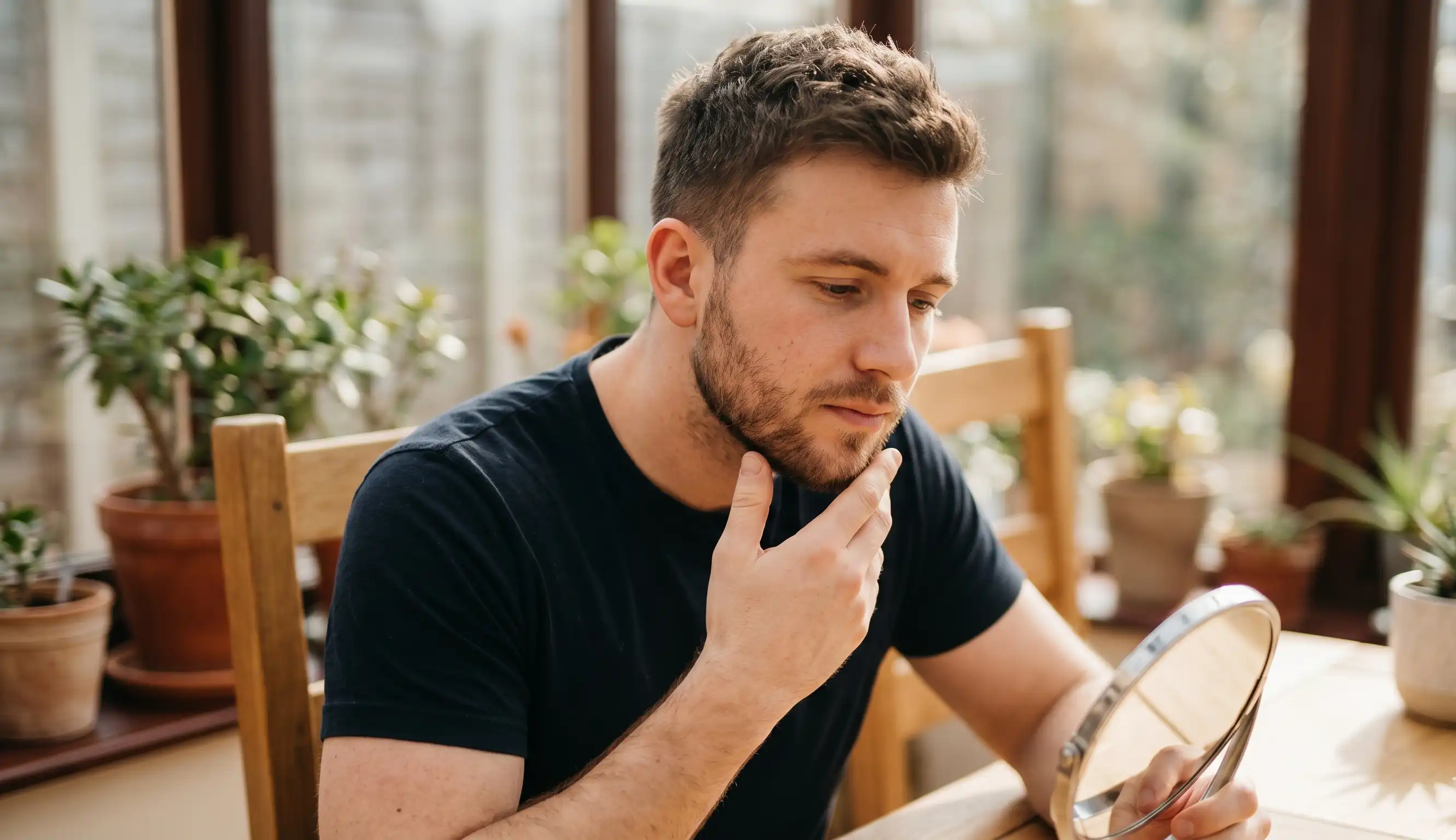 natural beard growth contemplation
